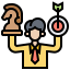 Business strategy icon 64x64