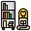 Reading book icon 64x64