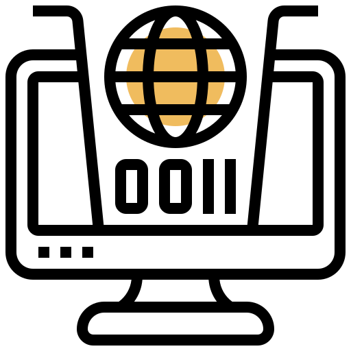 Data processing icon