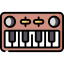 Piano keyboard icon 64x64