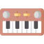 Piano keyboard icon 64x64