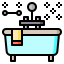Bathtub icon 64x64