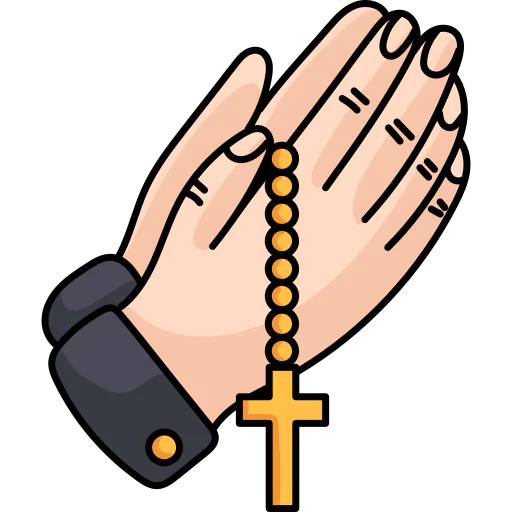 Praying icon