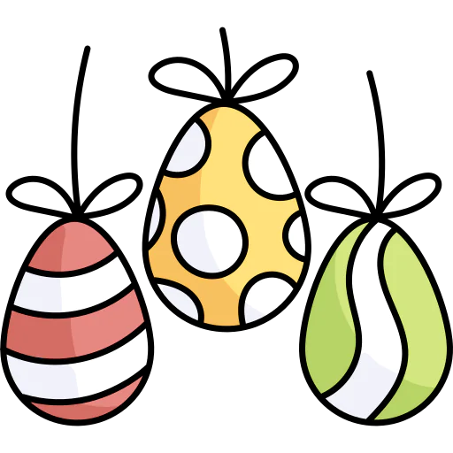 Easter eggs icon