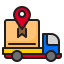 Delivery truck icon 64x64