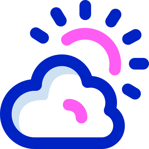 Cloudy day icon