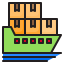 Cargo ship icon 64x64