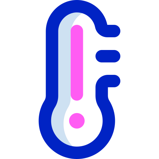High temperature icon
