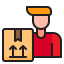 Delivery man icon 64x64