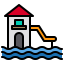 Aqua park icon 64x64
