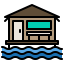 Beach house icon 64x64