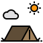 Camping icon 64x64