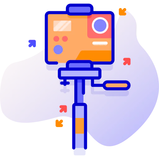 Action camera icon