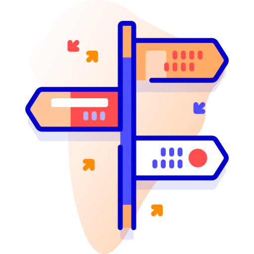 Signpost icon