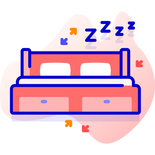 Double bed icon