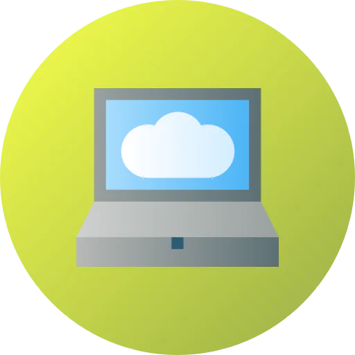 Cloud computing ícone