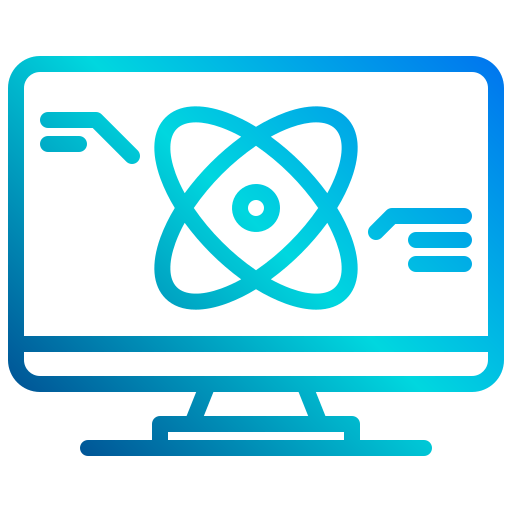 Quantum computer ícone
