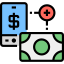 Money deposit icon 64x64