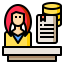 Working at home icon 64x64