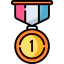 Gold medal icon 64x64