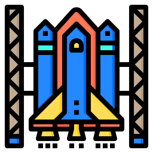 Space shuttle icon