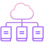 Cloud library icon 64x64