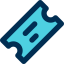 Train ticket icon 64x64