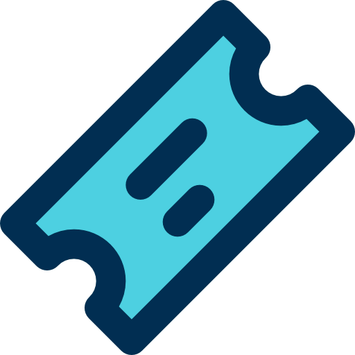 Train ticket icon