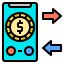 Smartphone payment Ikona 64x64