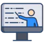 Online learning icon 64x64