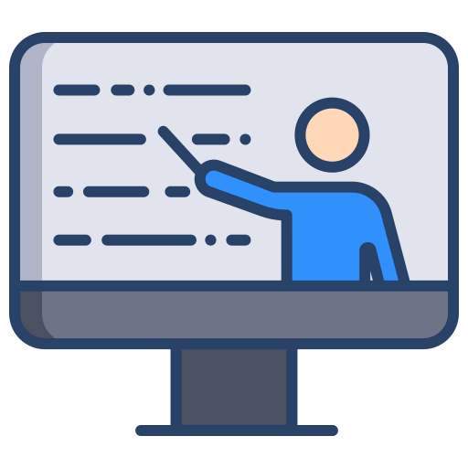 Online learning icon