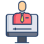 Monitor icon 64x64