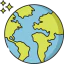 Planet earth icon 64x64