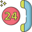24 hours icon 64x64