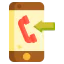 Incoming call icon 64x64