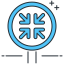 Blue zone icon 64x64