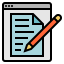 Writing icon 64x64