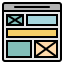 Wireframe icon 64x64