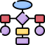 Flowchart icon 64x64