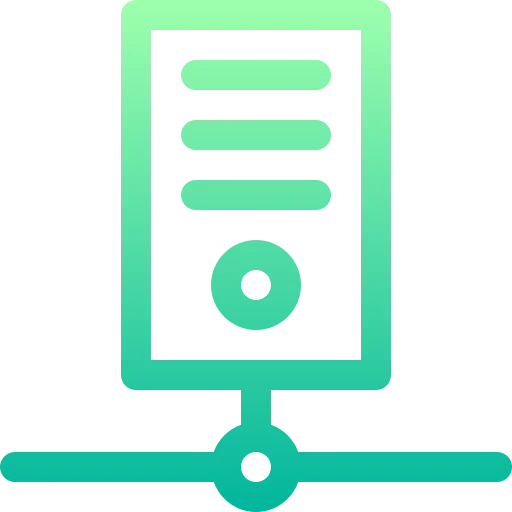 Desktop computer icon