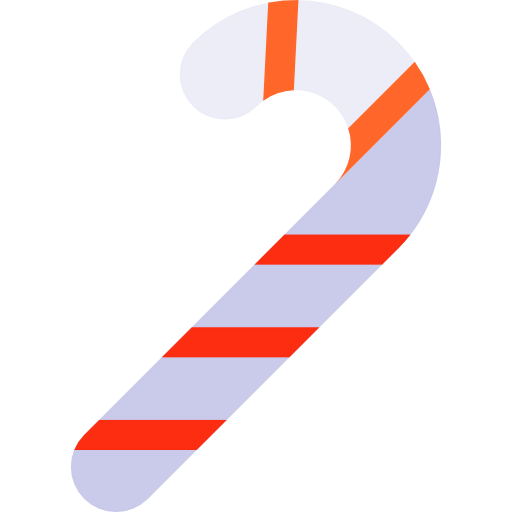 Candy cane icon