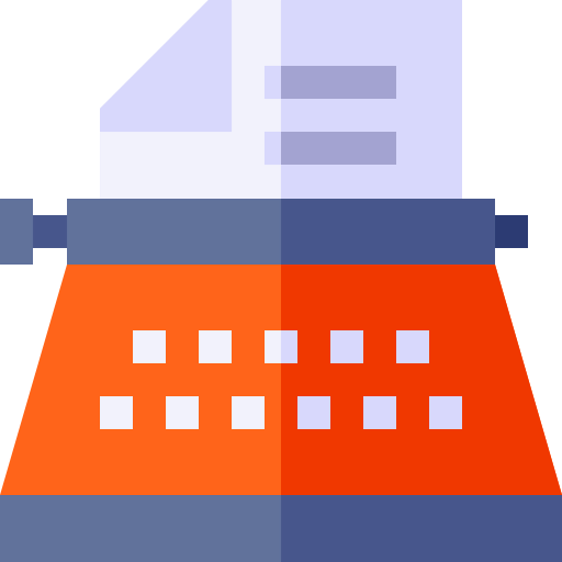 Typewriter icon
