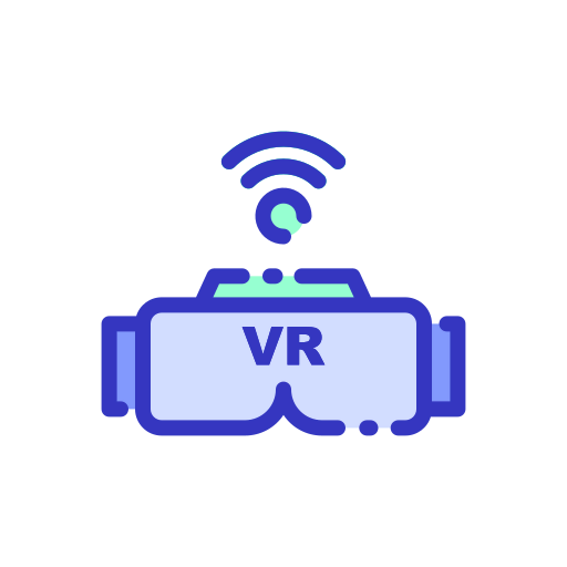 Virtual reality icon