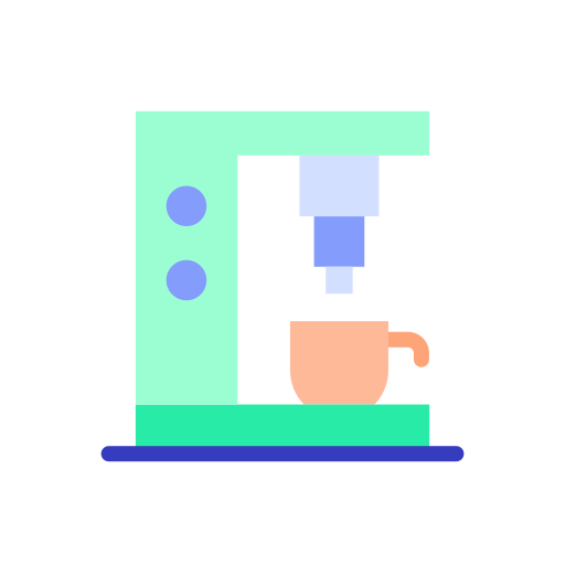 Coffee machine icon
