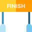 Finish line icon 64x64