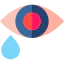 Red eyes icon 64x64