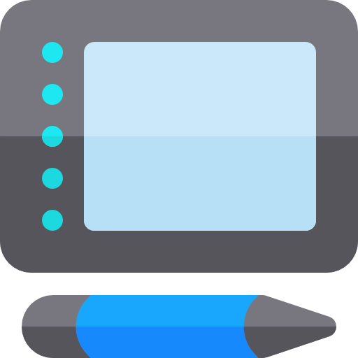 Graphic tablet icon