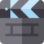 Clapperboard icon 64x64