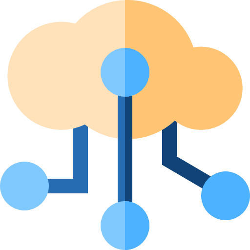 Cloud computing icon