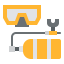 Scuba diving icon 64x64